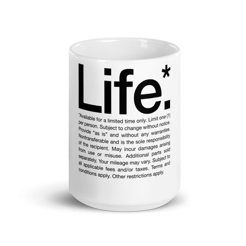 Life mug